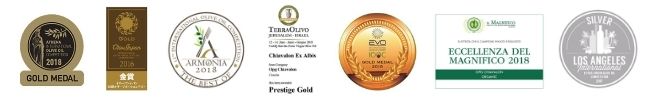 Zlaté medaile pravidelně sbírají olivové oleje Chiavalon na prestižních mezinárodních soutěžích